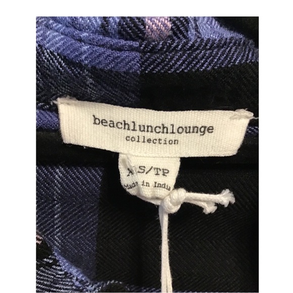 Beach Lunch Lounge Plaid Shirt - Picture 4 of 6